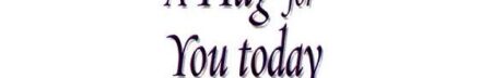 A Hug for You Today