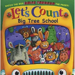 Let's count Big Tree School - watch the bus drive through the pages!